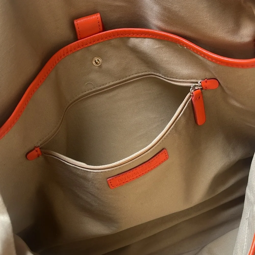 Men's Beige and Tan Travel Tote Bag - Classic Carryall
